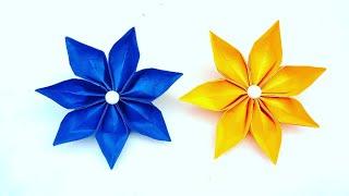 Paper craft| Easy paper flowers| Cute Flowers|#craftsiacraft | #papercraft| #diycraft| #craftsideas