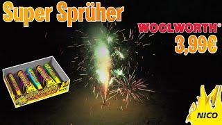 Nico Super Sprüher | Summer Fountains | Schöne F1 Fontänen  | Woolworth 3,99€  | Mr. Pyro XXL