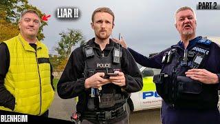 Yes Officer He HAS Flown the Drone - LIAR !!     