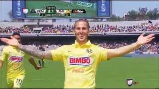 Pumas UNAM vs America 0-1 Jornada 7 Clausura 2015 22/2/15