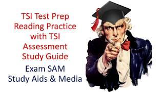 TSI Reading Practice Test Questions and Answers - TSI Assessment Study Guide PDF