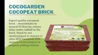 How to use Coco peat Brick? #gardening #cocopeat