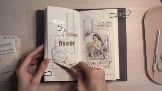 Brown Theme 감티지 다이어리 꾸미기 #scrapbooking #journal #감성다꾸 #asmr