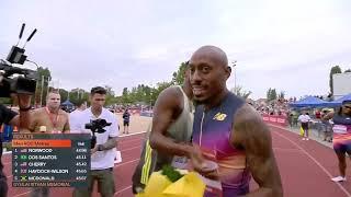 USA's Vernon Norwood Defeats Alison Dos Santos In 400m Continental Tour