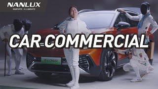 Car commercial with Evoke 1200  | NANLUX