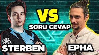 Sterben ile hem vs attık hem soru cevap yaptık | Esporcularla video #1