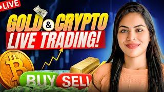 LIVE FOREX TRADING | GOLD Live Trading | XAUUSD Live | Bitcoin Live Trading #xauusd #forextrading