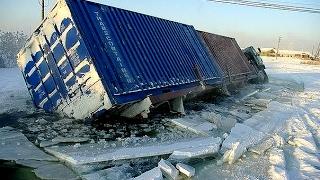 Такие Дороги Севера  Водители Дальнобойщики по Экстремальному бездорожью The driver of God 80 level