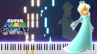 SUPER MARIO GALAXY - Rosalina's Comet Observatory (Emotional Piano) | Piano Tutorial