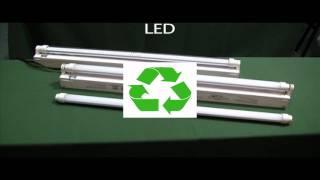 LED T8 Tube Light Benefits & Advantages over Fluorescent