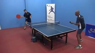 Little Bat vs Big Bat Part 2 | Jeff Plumb vs Alois Rosario | Table Tennis