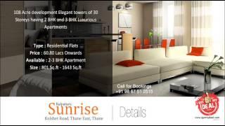 Kalpataru Sunrise Thane Kolshet Road - Prelaunch from Kalpataru Group