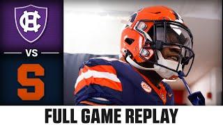 Holy Cross vs. Syracuse Full Game Replay | 2024 ACC Football