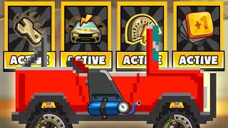 SPENT $5,000,000 ON HILL CLIMBER! HILL CLIMB RACING 2!