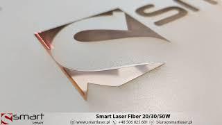 Laserowe grawerowanie lustra laserem Smart Laser Fiber 2D - 50W - Laser Fiber Engraving Mirrors