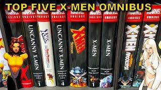 Top FIVE X-Men Omnibus - Marvel Omnibus Collection