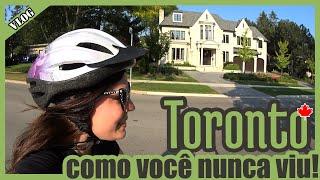 TORONTO como você nunca viu  | Bairro Rico no CANADÁ | Tranquilidade e Natureza