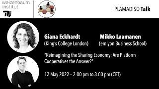 “Reimagining the #SharingEconomy: Are #Platform #Cooperatives the Answer?” G. Eckhardt & M. Laamanen