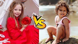 Like Nastya VS Alaïa McBroom (The ACE Family) Transformation | From Baby To Now Years Old