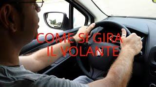 Come si gira il volante [AUTOSCUOLA MANTICA]