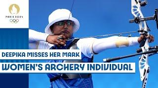 Deepika Kumari misses semi-final spot | Women's individual archery  | Paris 2024 highlights