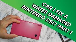 Attempting to fix a water damaged Nintendo DSI  - Part 1