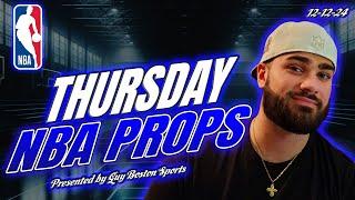 NBA Player Props Today 12/12/2024 | FREE NBA Best Bets, Predictions, and Player Props!