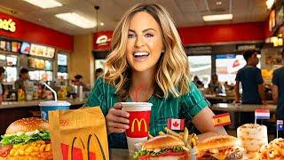 Irish Girl Tries McDonald's Menu Items from Around the World – America, Asia, Europe!