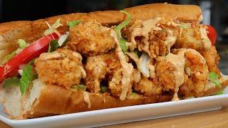 The BEST Shrimp Po' Boy Recipe