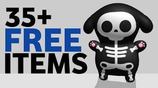 OMG! NEW 35+ FREE ROBLOX ITEMS & ROBUX (HALLOWEEN EVENTS) 2024