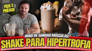 APRENDA A FAZER UM SUPER SHAKE PARA HIPERTROFIA – MASTER CLASS RENATO CARIANI