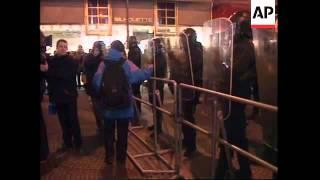 AUSTRIA: ANTI GOVERNMENT PROTESTS CONTINUE