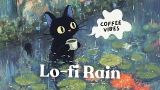 90s vibes Jazz HipHop Beats ️ Rain Lo-fi  | Chillhop "First, I need coffee"