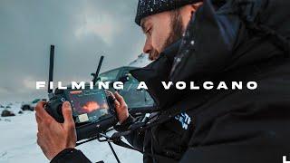 How I Film Volcano Aerials | BTS Iceland