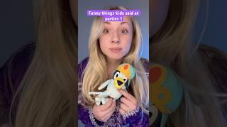 Funny things kids said at parties #shorts #comedy #princess