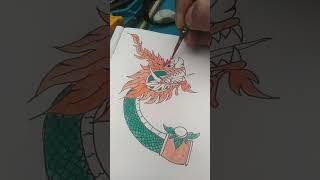  I Drew a Dragon 7 #drawing
