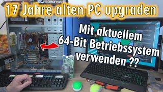 Alten PC upgraden und mit aktuellem 64 Bit Betriebssystem schneller machen ️