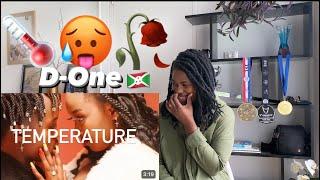 D-ONE - Temperature (Official video) Reaction video | Chris Hoza