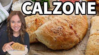 Homemade Calzone – Better Than Takeout!