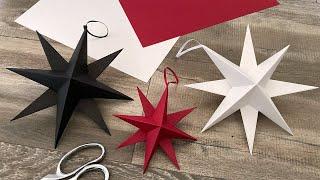 3D Star Ornament | Paper Craft Ideas