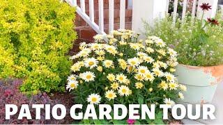 Patio garden tour