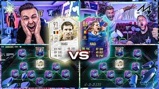 FIFA 22: ICON HAGI vs FUTURE STAR HAGI Squad Builder BATTLE ️️