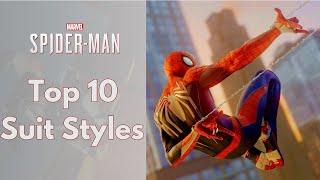 Marvel's Spider Man Top 10 Suit Styles