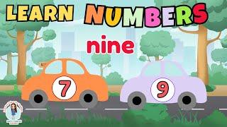 NUMBERS for TODDLERS 1-10 | Shapes for Kids | Count 1 to 10 | Learning Videos for Preschool