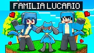 Adoptado Por FAMILIA de LUCARIO en Minecraft!