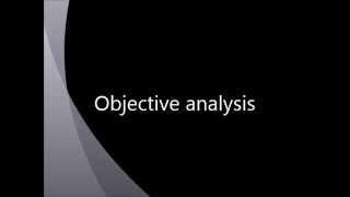 subjective & objective analysis - Jacob, Steve and Callum