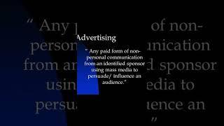 # Advertising Management #Marketing #learning #english