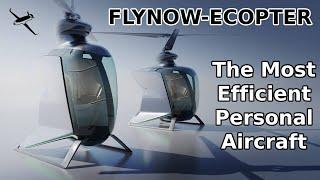 FLYNOW-Ecopter : The most efficient personal aircraft is here