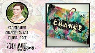 Chance - An Art Journal Page