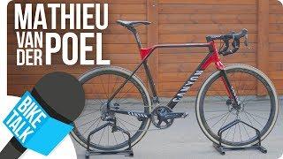 Bike Talk - Mathieu van der Poel's new Canyon Inflite CF SLX | SHIMANO